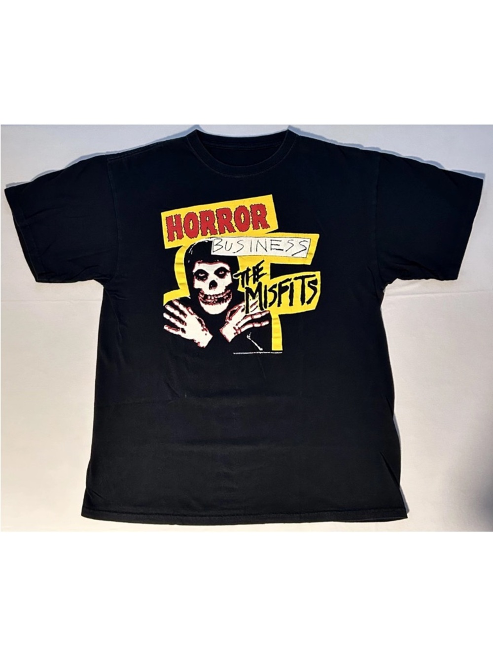 The Misfits 'Horror Business' Black Graphic Tee - Size 3X New